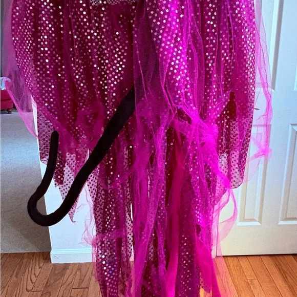 Rubies monster high Silver and Pink Cattie  Noir Tulle Costume Dress - Picture 4 of 8